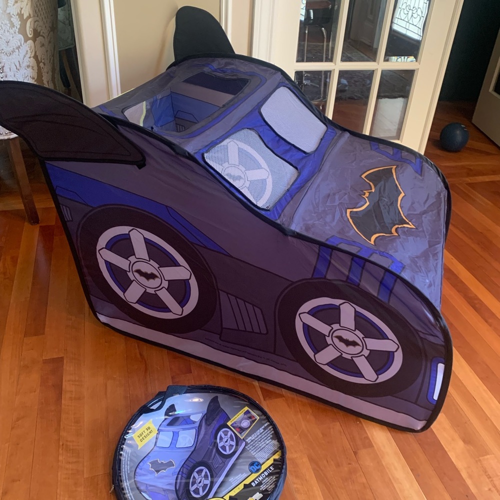 Batmobile pop up tent